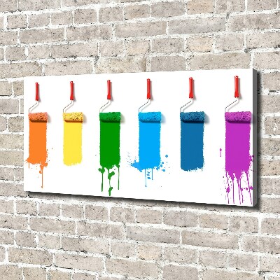 Foto obraz na płótnie Wałki malarskie