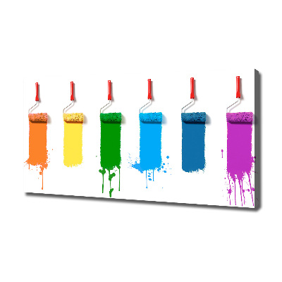 Foto obraz na płótnie Wałki malarskie