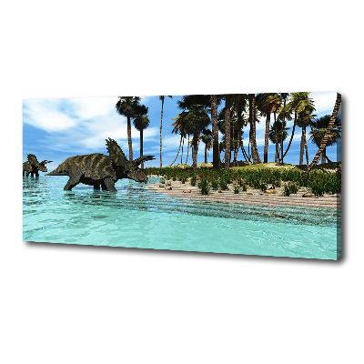 Canvas schilderij Dinosaurussen