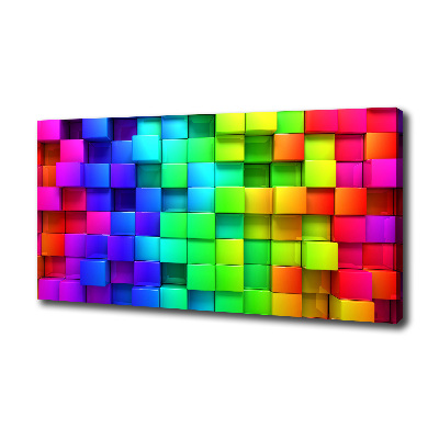 Schilderij op canvas Kleurrijke dozen