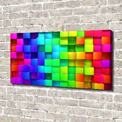 Schilderij op canvas Kleurrijke dozen