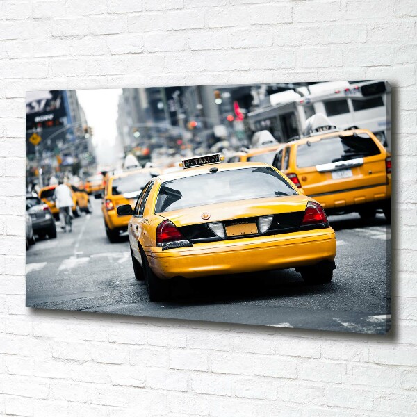 Foto op canvas New Yorkse taxi's