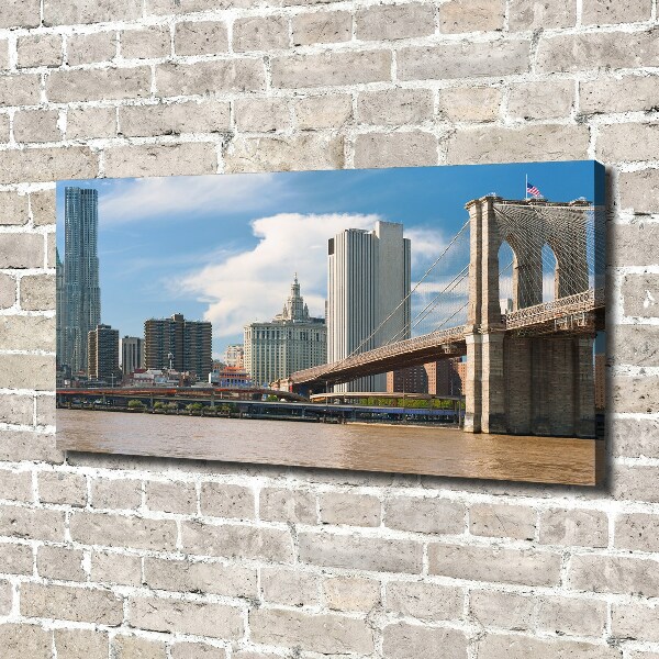Schilderij op canvas Brooklynbrug