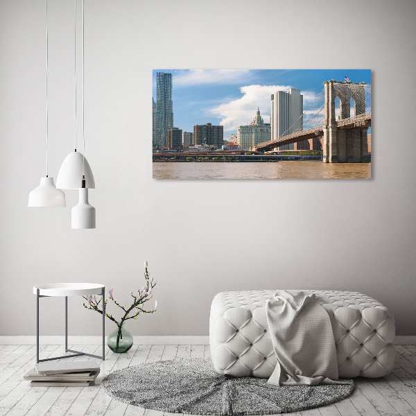 Schilderij op canvas Brooklynbrug