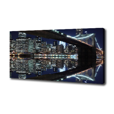 Foto canvas Brooklynbrug
