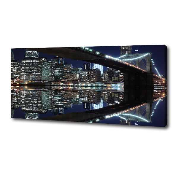 Foto canvas Brooklynbrug