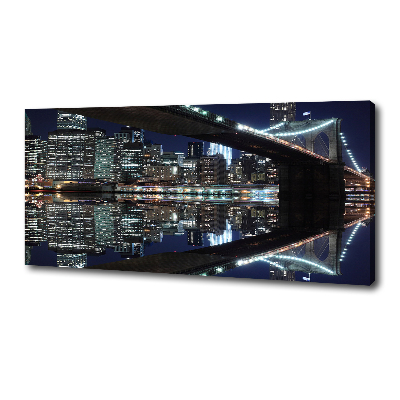 Foto canvas Brooklynbrug