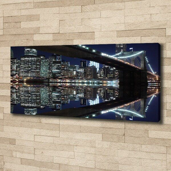 Foto canvas Brooklynbrug