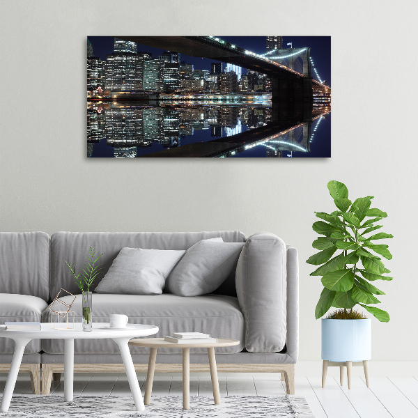 Foto canvas Brooklynbrug