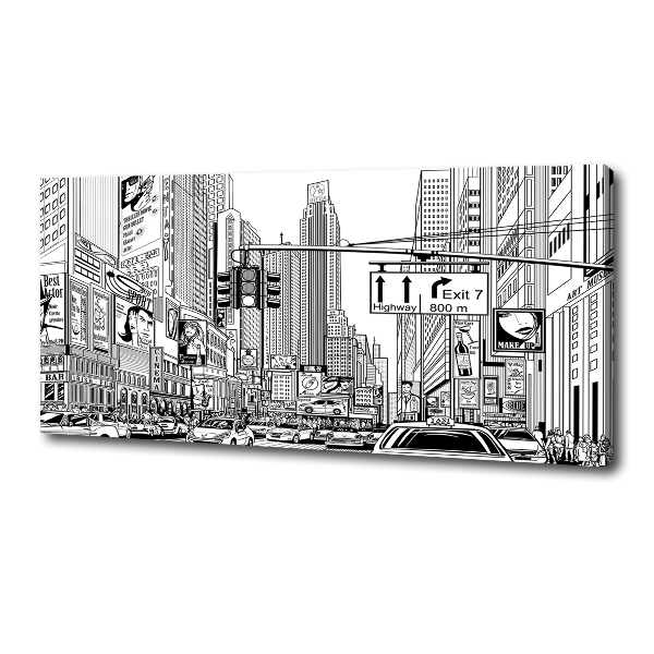 Canvas schilderij Straten van New York