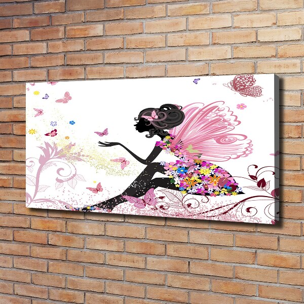 Schilderij op canvas Fee