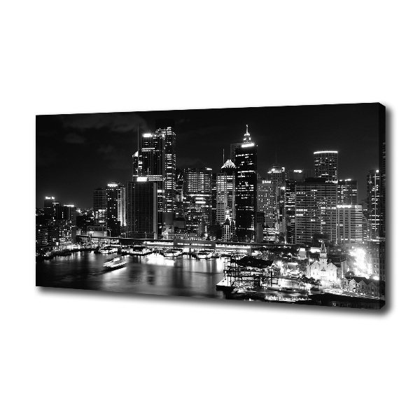 Foto op canvas Sydney 's nachts