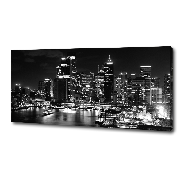 Foto op canvas Sydney 's nachts