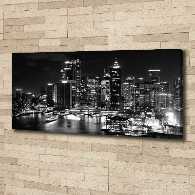Foto op canvas Sydney 's nachts
