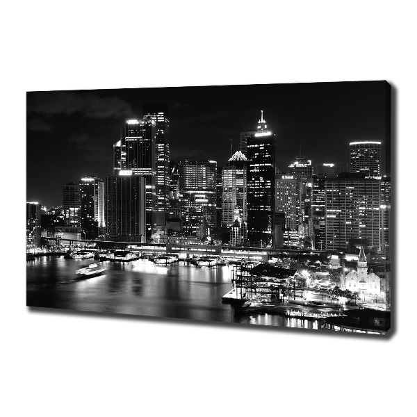 Foto op canvas Sydney 's nachts