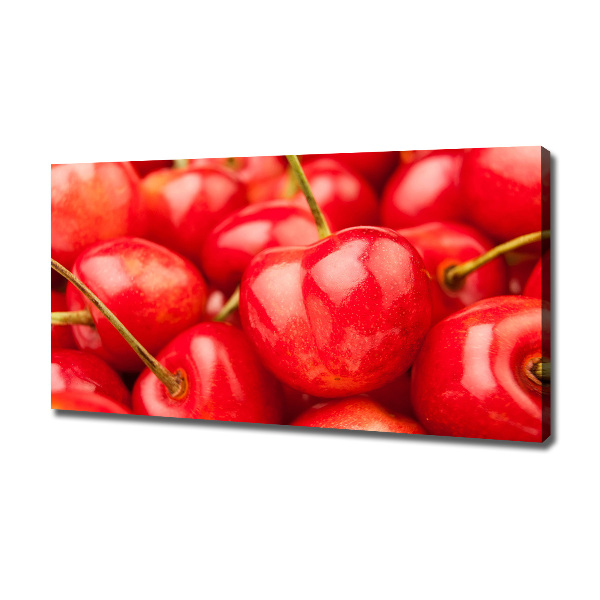Canvas schilderij Kers