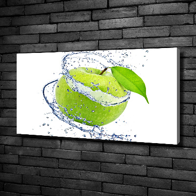 Foto obraz na płótnie Zielone jabłko