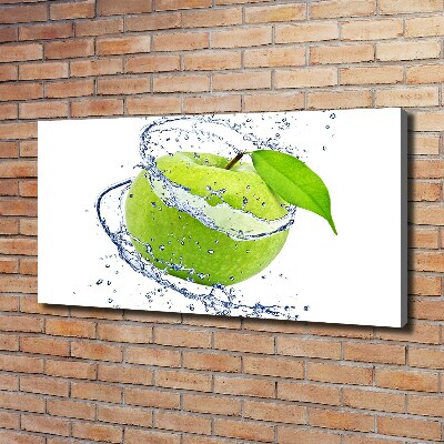 Schilderij op canvas Groene appel