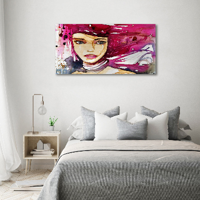 Schilderij op canvas Abstracte vrouw