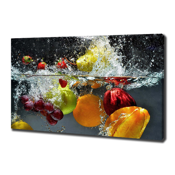Canvas foto Fruit en groenten