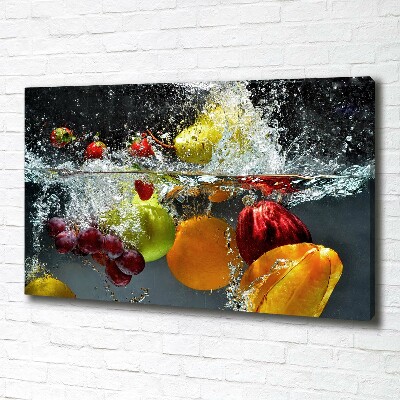 Canvas foto Fruit en groenten