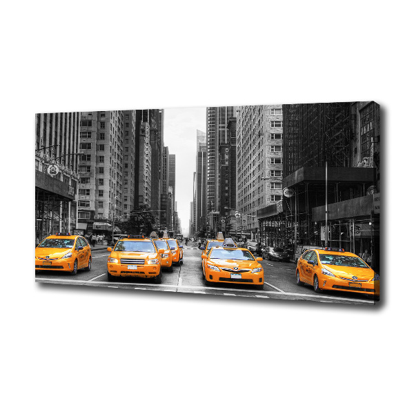 Foto canvas New Yorkse taxi's