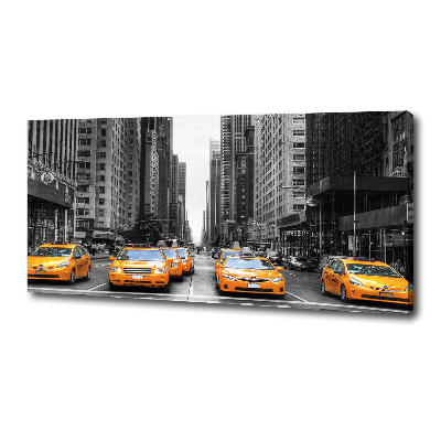 Foto canvas New Yorkse taxi's