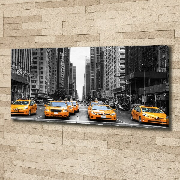 Foto canvas New Yorkse taxi's