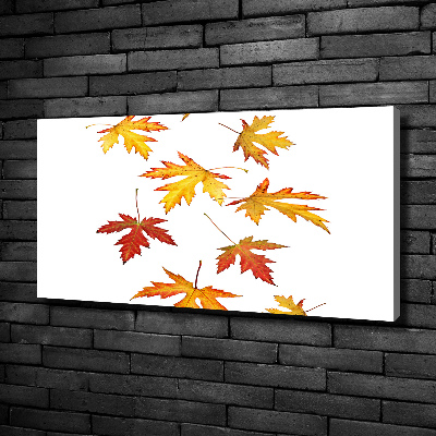 Canvas foto Herfstbladeren