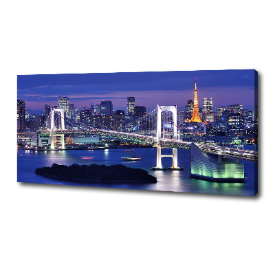 Foto canvas Tokyo-brug