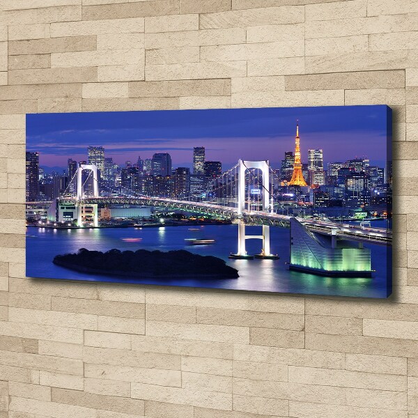 Foto canvas Tokyo-brug