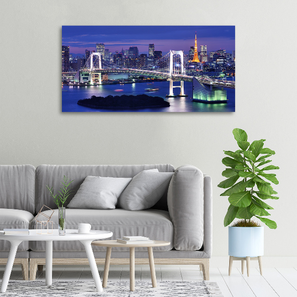 Foto canvas Tokyo-brug