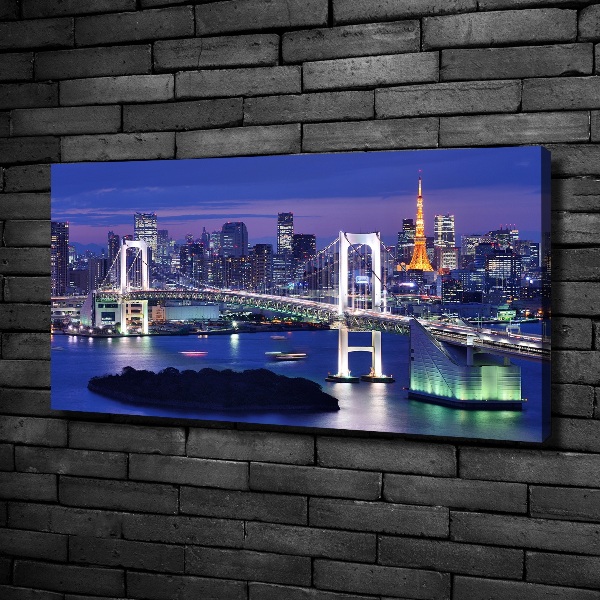 Foto canvas Tokyo-brug