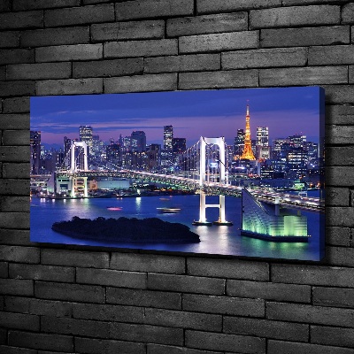Foto canvas Tokyo-brug