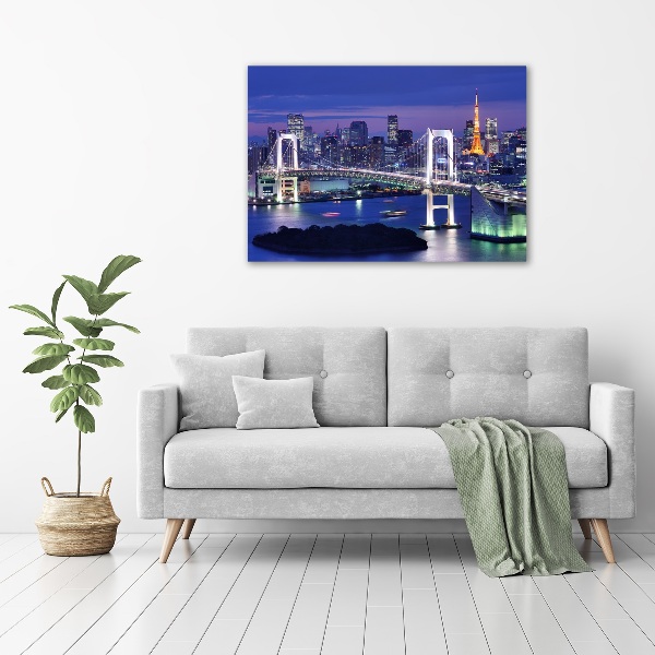 Foto canvas Tokyo-brug