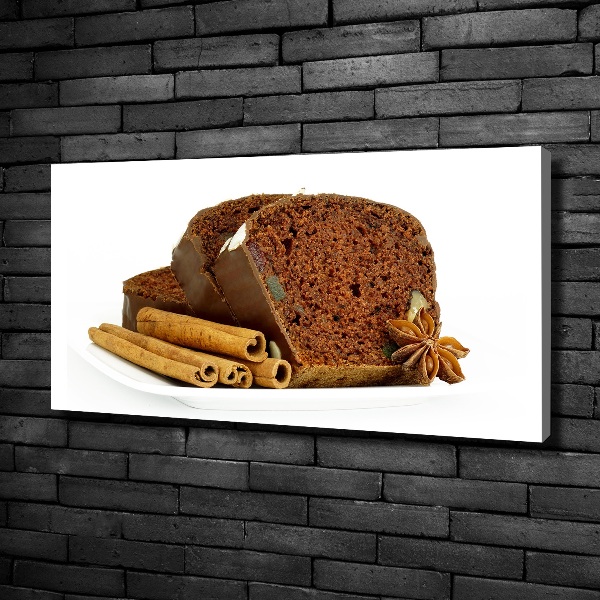 Foto canvas Peperkoek en vanille