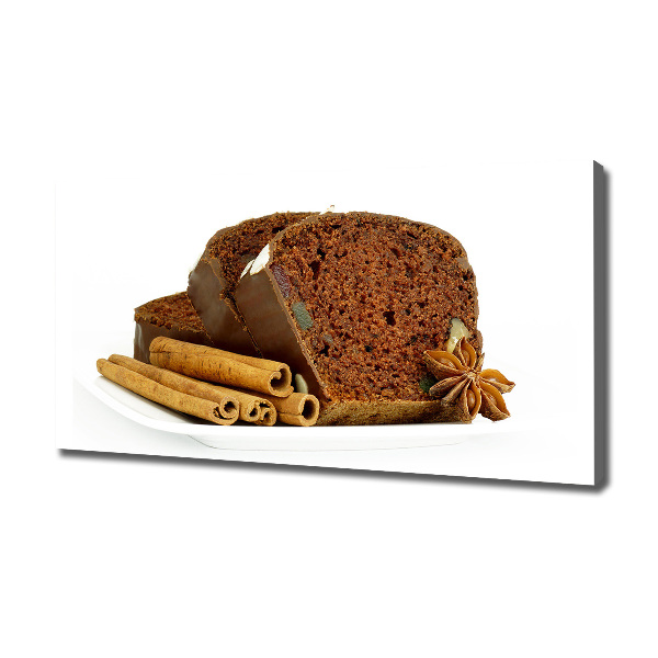 Foto canvas Peperkoek en vanille