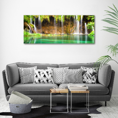 Foto canvas Plitvice-meren