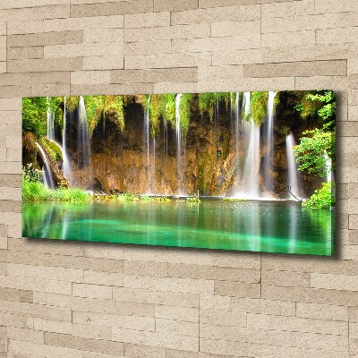 Foto canvas Plitvice-meren