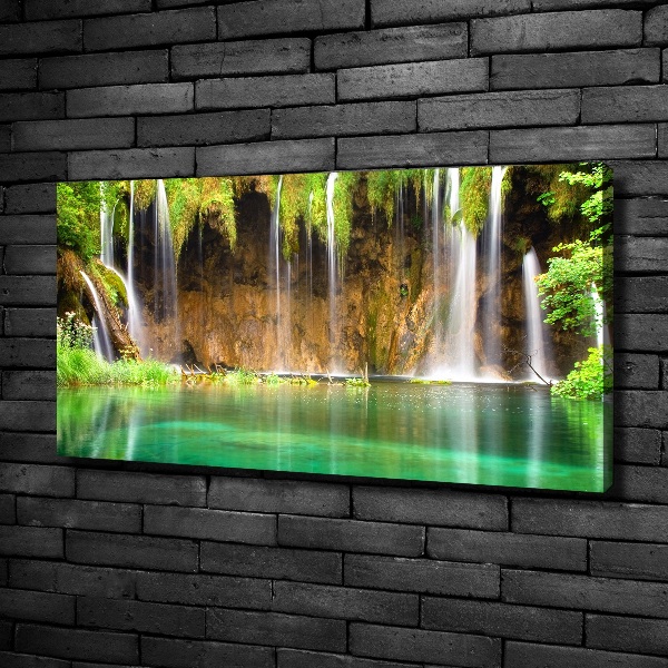 Foto canvas Plitvice-meren