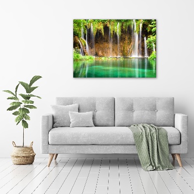 Foto canvas Plitvice-meren