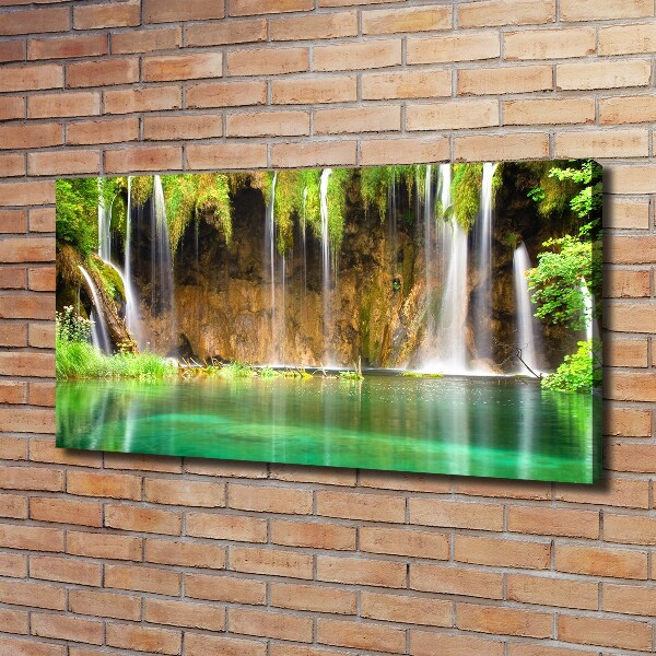 Foto canvas Plitvice-meren