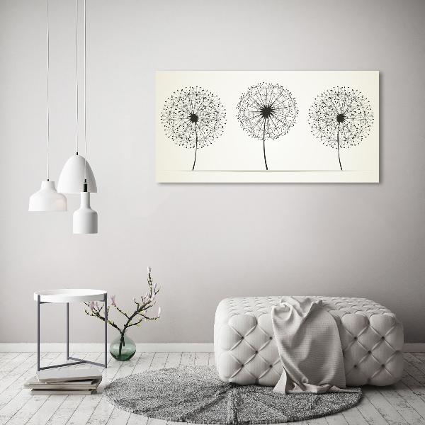Foto canvas Paardenbloemen