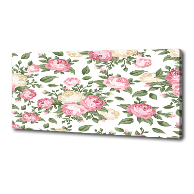 Foto canvas Rozen