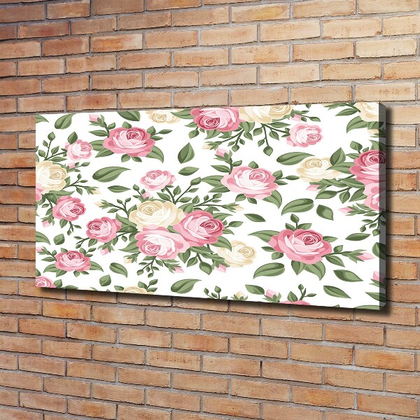 Foto canvas Rozen