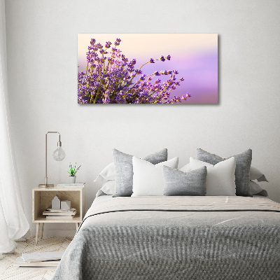 Canvas foto Lavendel