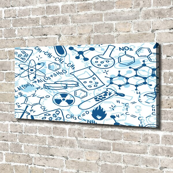 Schilderij op canvas Chemische achtergrond