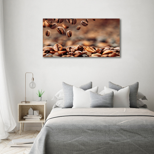Canvas foto Koffiebonen