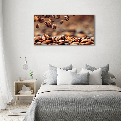 Canvas foto Koffiebonen