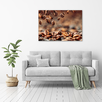 Canvas foto Koffiebonen